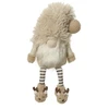Decoris Pakabinama kalėdinė dekoracija GNOME SITTING, kreminės sp., 11 x 17 x 48 cm, 1 vnt