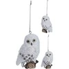 Nežinomas Eglutės žaisliukas Owl, 10.4 cm, plastikas