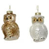 Nežinomas Eglutės žaisliukas Owl, 10.4 cm, plastikas