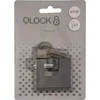 Pakabinama spyna Qlock 48/11/Ø10mm/3 rakt. juoda