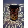 Pakabinamas LED Lauko žibintas OWL, IP44, įkraunamas saulės energija 11,5 x 20 cm