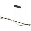 Pakabinamas šviestuvas Pakabinamas LED šviestuvas MILAGRO SASH, 36W, 2300 lm, 4000K, juodos sp., 120 cm