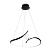 Osram 20W LED pakabinamas šviestuvas CIRCLE, juodas, 3000/4200/6500K