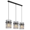 18,5W LED pakabinamas šviestuvas MESH, juodas, 3000K