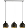 Lubinis juodas LED šviestuvas "TARTU" 10W, 500mm