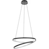 Lubinis šviestuvas Pakabinamas LED šviestuvas TRIO CARDONA, 29 W, 3300lm, 2300/3000/4000K, DIM, 45x150cm