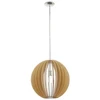 Pakabinamas šviestuvas EGLO COSSANO, 1 x 60 W, E27, ø50 cm, šv.medžio sp., 94765