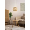 Pakabinamas šviestuvas EGLO Dembleby, 1 x E27, 40W, juodos/ medžio sp., ø32 x h110 cm