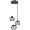 Pakabinamas šviestuvas EGLO NEWTOWN, 3 x E27, max 3 x 60W, juodos sp., h130 cm