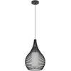 Pakabinamas šviestuvas EGLO Razoni, 1 x E27, 40W, juodos sp., ø32,5 x h110 cm