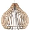 Pakabinamas šviestuvas EGLO TINDORI, 1 x 60 W, E27, ø38 cm, klevo sp.