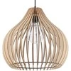 Pakabinamas šviestuvas EGLO TINDORI, 1 x 60 W, E27, ø38 cm, klevo sp.
