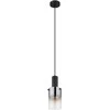 Pakabinamas šviestuvas GLOBO FLORENTINA, 1xE27,40W,230V, metalinis, juodos sp, ø12,5x150cm