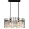 Pakabinamas šviestuvas GLOBO GORLEY, 2xE27, 40W, 230V, metalinis, juodos sp, 23x60x140cm