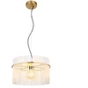 Pakabinamas šviestuvas GLOBO GORLEY, 3xE27, 60W, 230V, metalinis, aukso sp, ø47x140cm