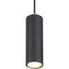Pakabinamas šviestuvas GLOBO Robby, 1 x GU10, 35W, medžio/ matinės juodos sp., 9x9x120 cm