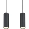 Pakabinamas šviestuvas GLOBO Robby, 4 x GU10, 35W, matinės juodos sp., 6 x 65 x 120 cm