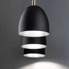 Tkkrywult Pakabinamas šviestuvas TK LIGHTING NORD Juodas 3, 3xE27, LED Max 15W