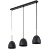 Tkkrywult Pakabinamas šviestuvas TK LIGHTING NORD Juodas 3, 3xE27, LED Max 15W