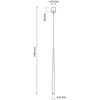 Pakabinamas šviestuvas Tk_Lighting Šviestuvas kabinamas TK Lighting Piano 10112, 8 W, G9