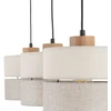 Pakabinamas šviestuvas TRIO Elmau, 4 x E27, max 60W, baltos sp., 20 x 100 x 150 cm