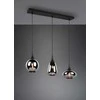 Pakabinamas šviestuvas TRIO LUMINA, 3 x E14, max 40W, juodos sp., 69 x 19 x h150 cm