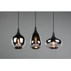 Pakabinamas šviestuvas TRIO LUMINA, 3 x E14, max 40W, juodos sp., 69 x 19 x h150 cm