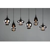 Pakabinamas šviestuvas TRIO LUMINA, 6 x E14, max 40W, juodos sp., 93,8 x 24,5 x h150 cm