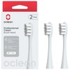 Dantų šepetėlis Oclean Professional Clean Šepetėlio galvutė P1C9 Sidabrinis 2pcs (Sidabrinis)