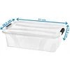 Pako Pojemnik Plastikowy Pudełko Organizer Na Žaislai I Drobiazgi Pokrywa 21L