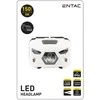 Pakraunamas žibintas ant galvos Entac 5W XPE+Raudonas USB Sensor