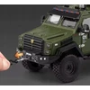 Pan i Pani Gadżet 1:24 SKALĖS VISIEURĖS KARIO POLICIJOS AUTOMOBILIŲ ŽALIA GARSO ŠVIESA