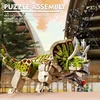 Pan i Pani Gadżet KONSTRUKCINIŲ BLOKŲ RINKINYS DINOZAURO TRICERATOPS | DĖL STATYBOS