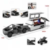 Pan i Pani Gadżet Model Tesla Cybertruck 1:32 su Quad, Led ir garsu