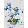 Pan i Pani Gadżet STATYBINIAI BLOKAI ORCHIDĖJA ORCHIDĖJA MĖLYNA GĖLĖ IŠDĖSTI