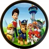 Panelinis sieninis šviestuvas PAW PATROL, apvalus