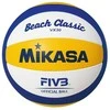 Paplūdimio tinklinio kamuolys Mikasa VX30 baltos/mėlynos/geltonos spalvos, dydis 5