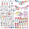 PAPUOŠALŲ APYRANKĖS GAMYBOS RINKINYS KAROLIAI KAROLIAI CHARMS pakabukai