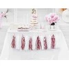 Party Deco Papuošimas-kutų girlianda PartyDeco 30x150cm rožinis