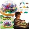 Para Toys Dinozaurų naktinio apšvietimo rinkinys Kūrybinis terariumo „pasidaryk pats“ dovana berniukui