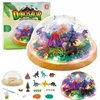 Para Toys Dinozaurų naktinio apšvietimo rinkinys Kūrybinis terariumo „pasidaryk pats“ dovana berniukui