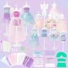 Para Toys Drabužių dizaino studija Mados dizainerio kūrybingas siuvimo lėlių rinkinys