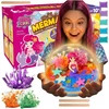 Para Toys Mermaid Set Creative Girls Night Light Led Sand Dovana pasidaryk pats