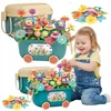 Para Toys MOKYMOSI STATYBINIAI KLUOKAI GĖLYDUI SURENGITI, DIDELI DĖŽE