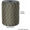 „Paracord“ tvirta nailoninė išgyvenimo virvė 50 m 4 mm