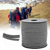 Paracord virvė 4 mm 7 gyslų 50 m gelbėjimo virvė palapinės surišimui