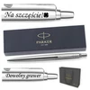 Parker Jotter Ct graviruotas sidabrinis rašiklis - elegantiška dovana