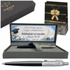 PARKER JOTTER ORIGINALS tušinukas su graviravimu JUODA DOVANA MASTER MGR
