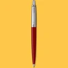 Parker Jotter Rašiklis Raudonas su Graviravimu ir Dovanų Maišeliu