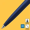 Parker Jotter tamsiai mėlynas rašiklis su nuolatiniu graviravimu Nemokamas dovanų maišelis